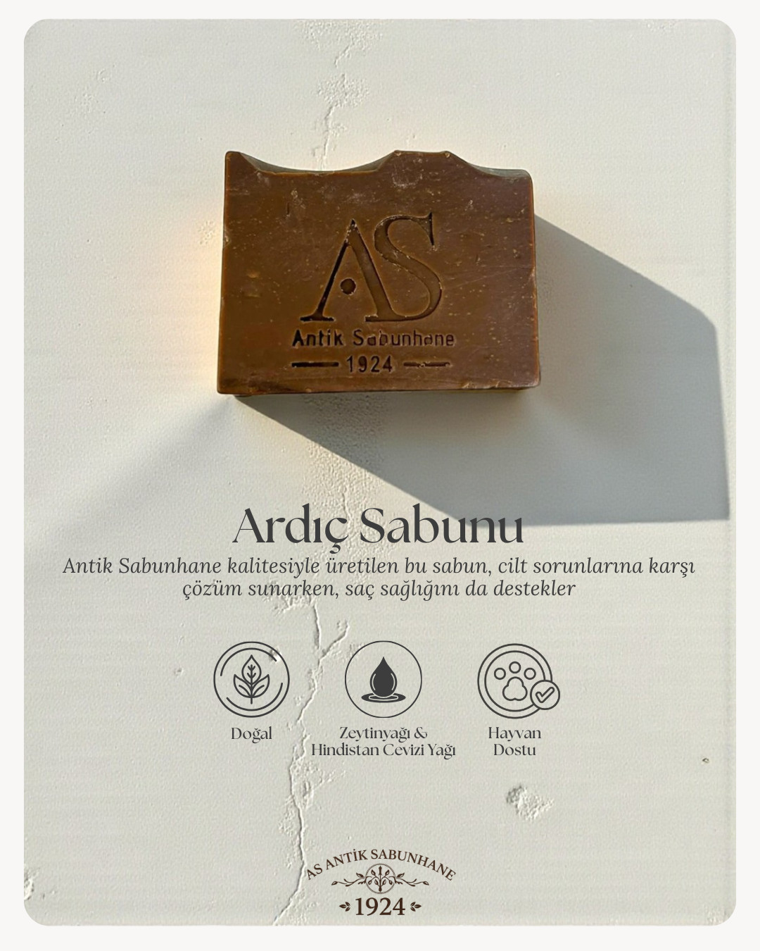 Ardıç Katranlı Sabun – 125 g