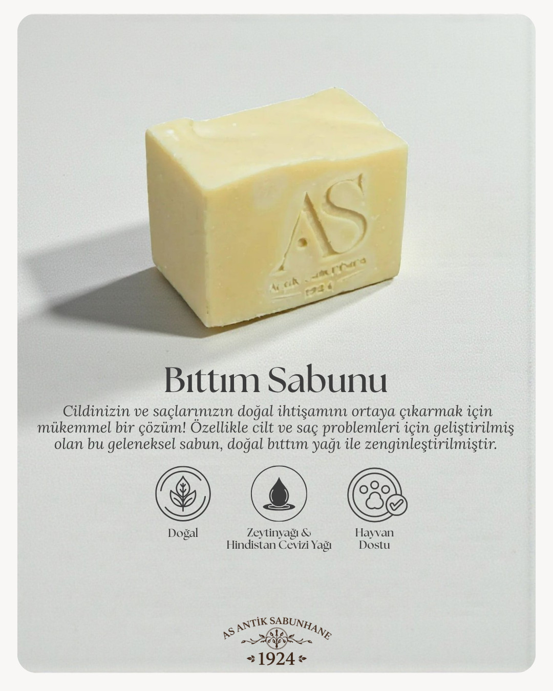 Zeytinyağlı Bıttım Sabunu | 125 g — görsel 3