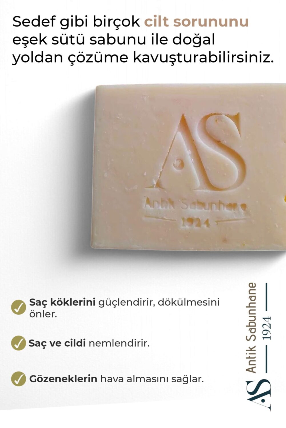 Damla Sakızlı Eşek Sütü Sabunu — görsel 3