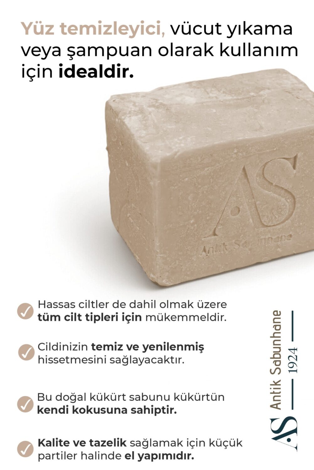 Doğal Kükürt Sabunu | 125 g — görsel 4