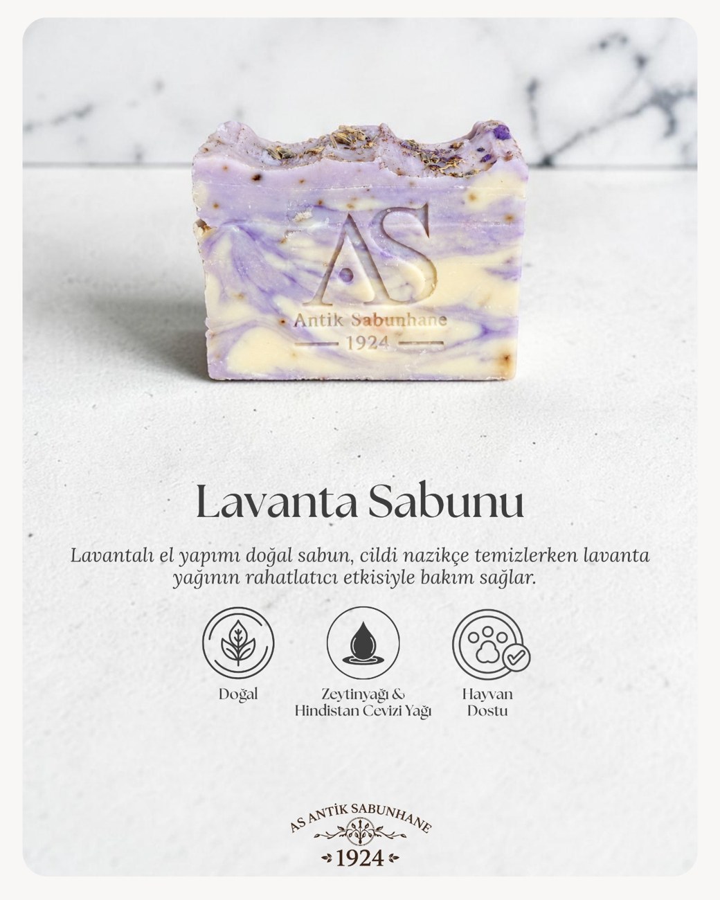 Doğal Lavanta Sabunu – 125 g