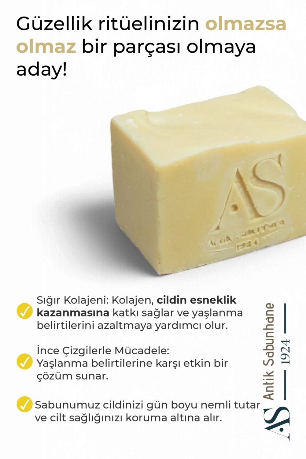 Shea Kollajen ve Retinol Sabunu | 125 g — görsel 4